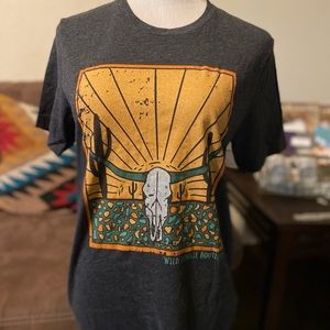Boutique Bull Skull T-Shirt